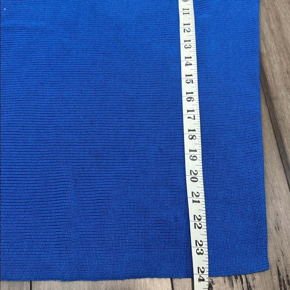 Tommy Bahama Royal Blue Pickford Ribbed Short-Sleeve Sweater - Picture 7 of 7